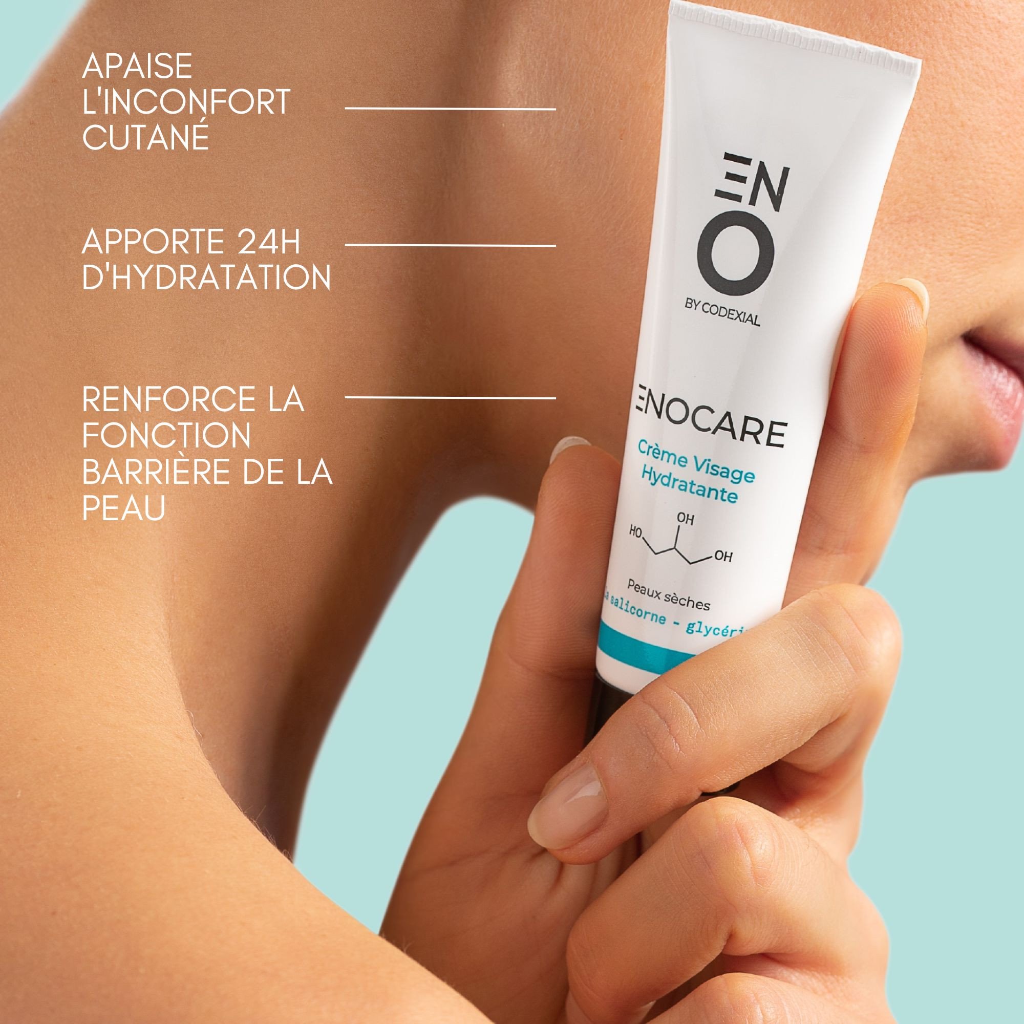 Enocare Crème Visage Hydratante bénéfices-Image1